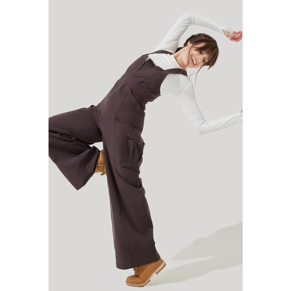 2X/ 29” INSEAM POPFLEX Take A Hike Jumpsuit - Picture 2 of 4